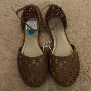 Brown sandals
